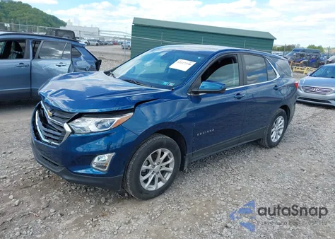 2021 Chevrolet Equinox Awd Lt из США, поврежденный, VIN 3GNAXUEV7ML315860